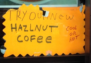 Coffee sign