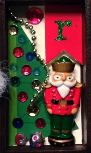 Memory Tray with Nutcracker