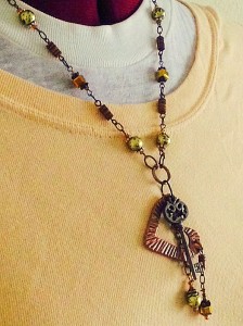 Steampunk Heart Necklace